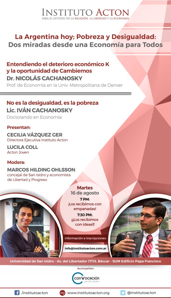 Flyer conferencia Cachanosky